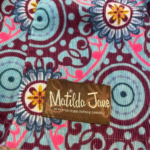 Matilda Jane Paint By Numbers Spin Art Yama Knot Dress Size 2 - Picture 6 of 6